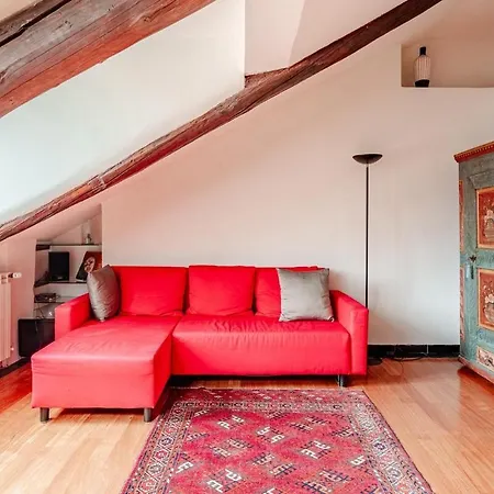 Panoramic Overlooking The Po River *