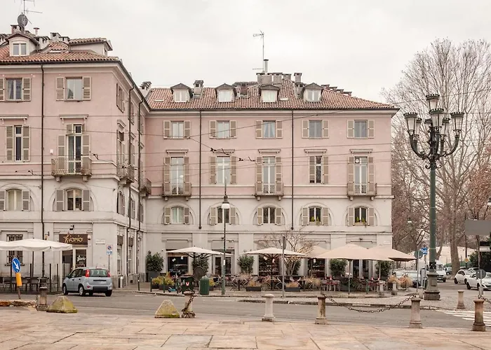 Panoramic Overlooking The Po River